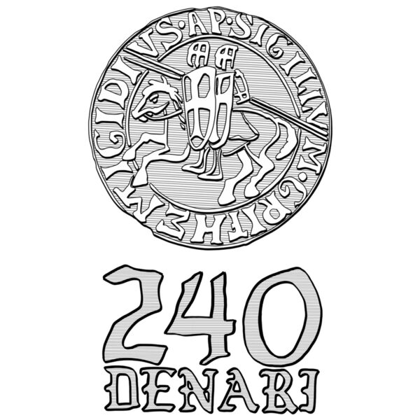 Logo del concorso "240 denari"